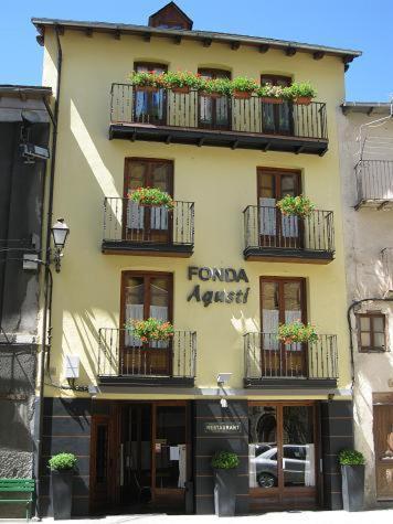 Fonda Agusti Otel Esterri d'Àneu Dış mekan fotoğraf